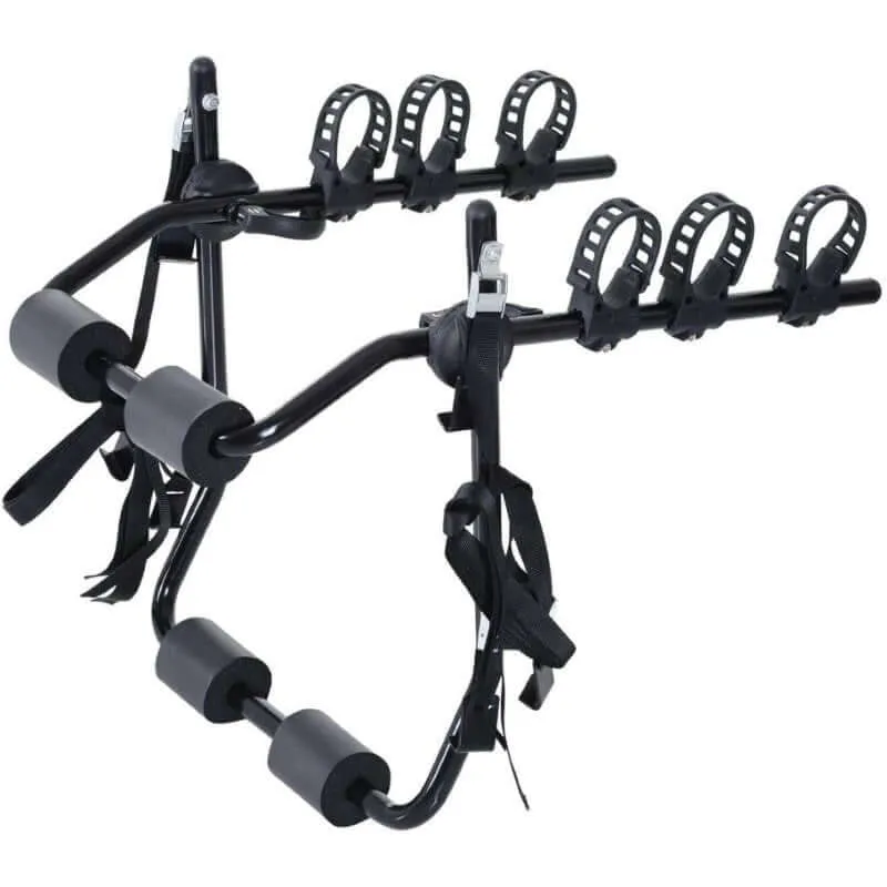 3 Bike Carrier Bicycle Rack Support with Fix Bike Rack Strap