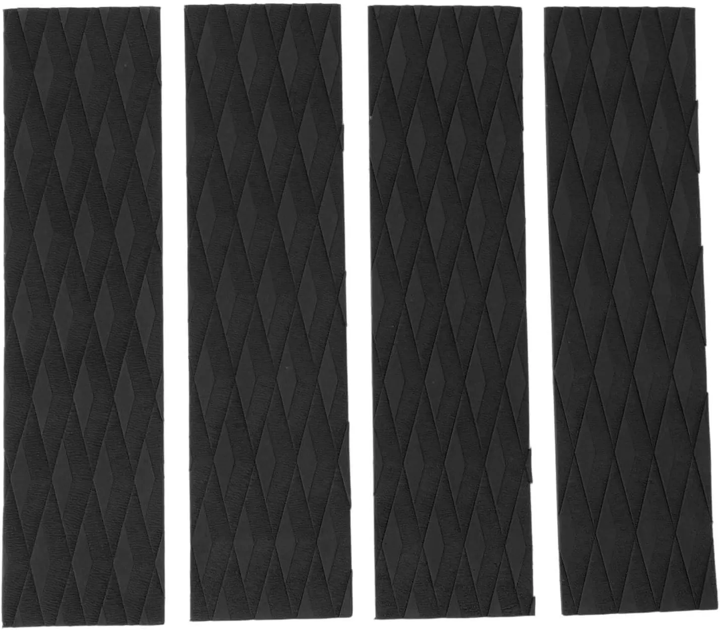4Pcs Surfboard Front Traction Pads, Surfing Skimboard Deck Traction Pads Surfing Front Traction Anti Slip Pad for Skimboards Kayak