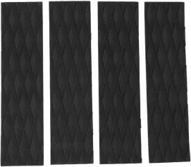4Pcs Surfboard Front Traction Pads, Surfing Skimboard Deck Traction Pads Surfing Front Traction Anti Slip Pad for Skimboards Kayak