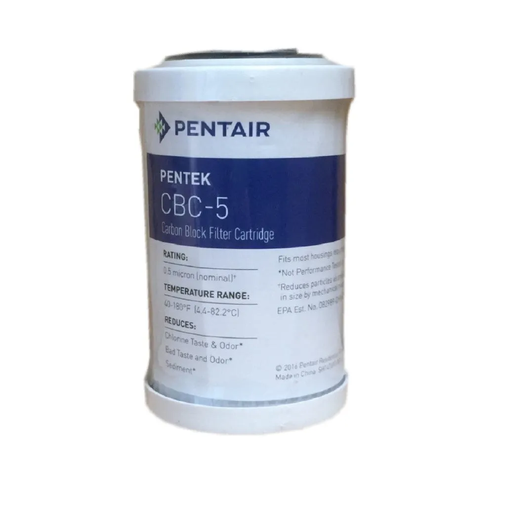 5"x2.5" Compact Sediment   Carbon Replacement Water Filters