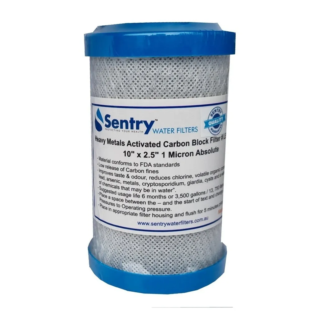 5"x2.5" Compact Sediment   Carbon Replacement Water Filters