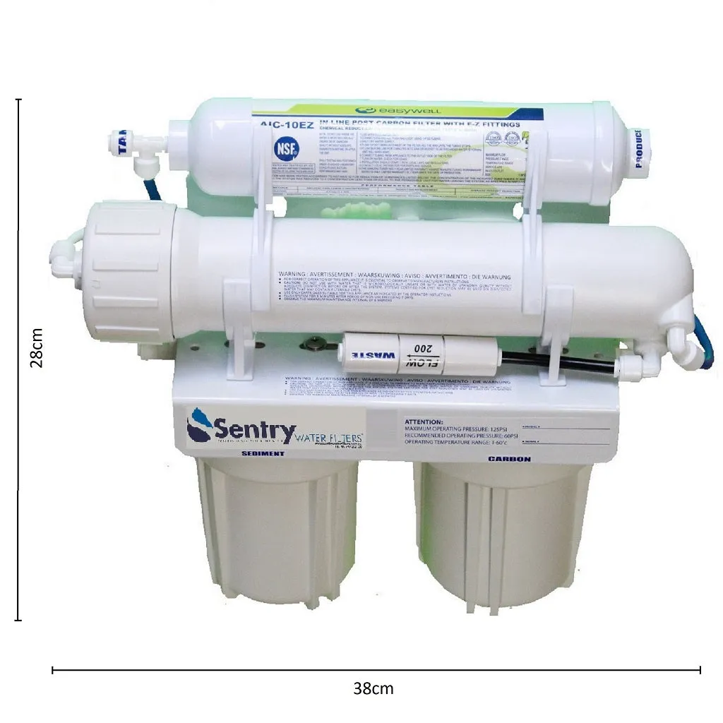 5"x2.5" Compact Sediment   Carbon Replacement Water Filters