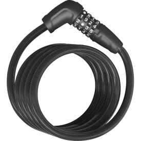 ABUS Coil Numero 5510 Combo 180cm Black