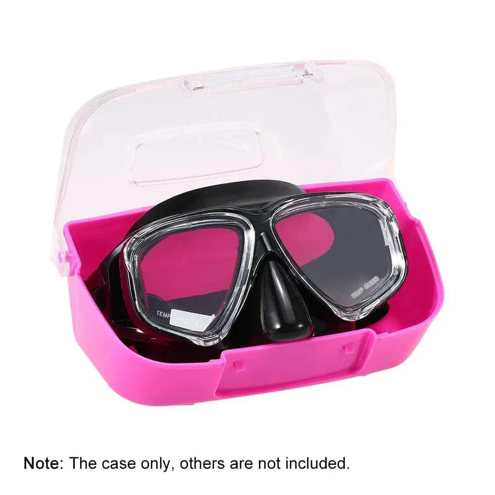Adults Diving Mask Scuba Mask Underwater Snorkel Set Anti Fog Snorkeling Goggles Swimming Mask Glass Men Women Diving Goggles