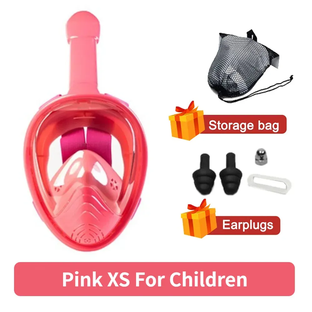 Anti-Fog Snorkel Mask Full Face Snorkeling Mask