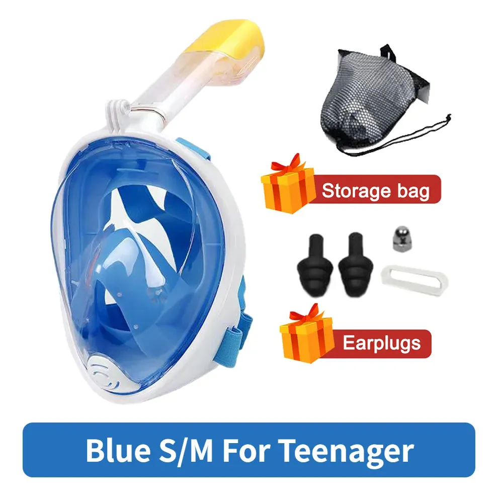Anti-Fog Snorkel Mask Full Face Snorkeling Mask