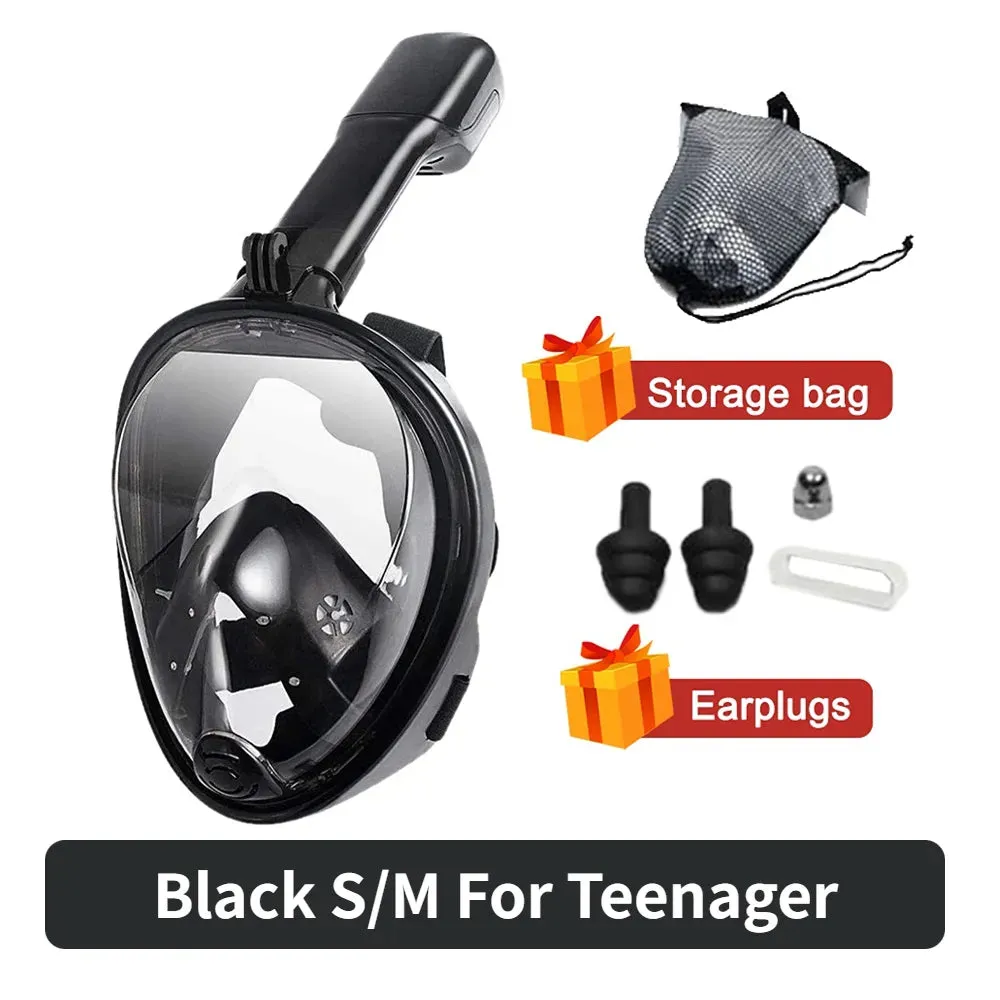 Anti-Fog Snorkel Mask Full Face Snorkeling Mask