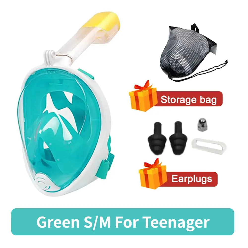 Anti-Fog Snorkel Mask Full Face Snorkeling Mask