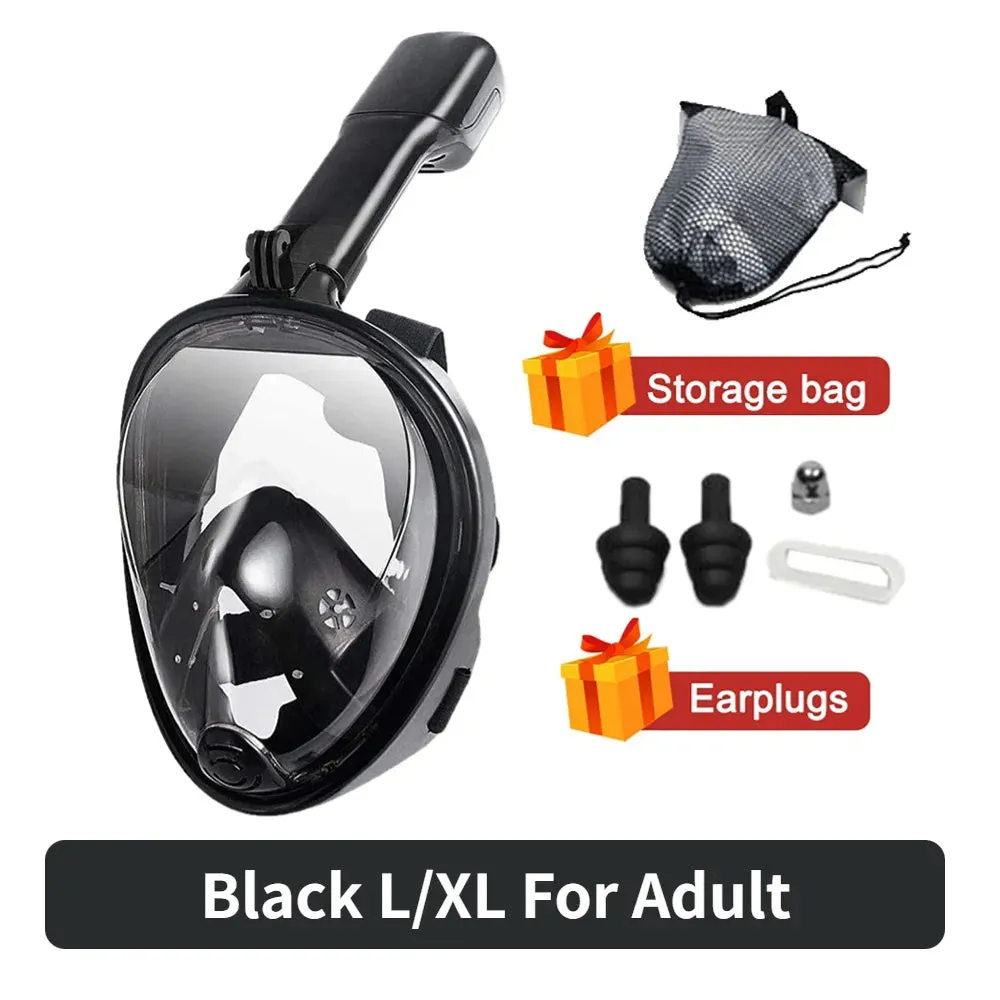 Anti-Fog Snorkel Mask Full Face Snorkeling Mask
