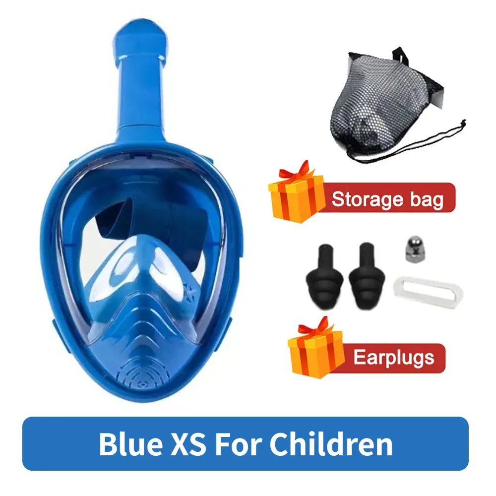 Anti-Fog Snorkel Mask Full Face Snorkeling Mask