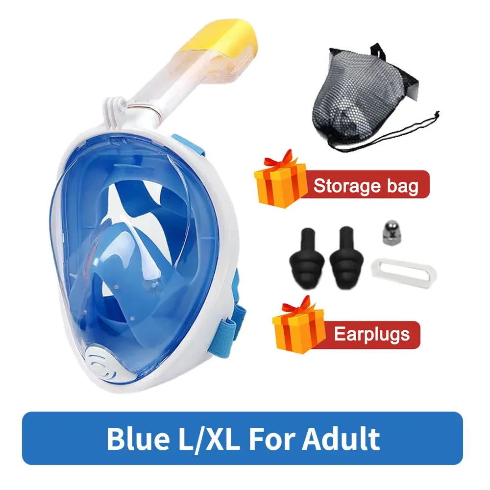 Anti-Fog Snorkel Mask Full Face Snorkeling Mask