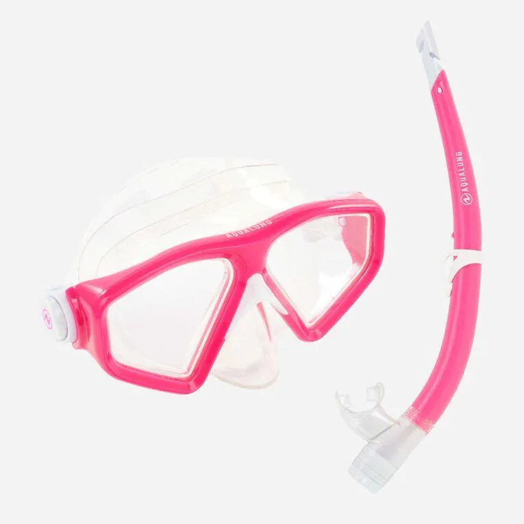 AQUALUNG Saturn Mask And Snorkel Combo - Pink
