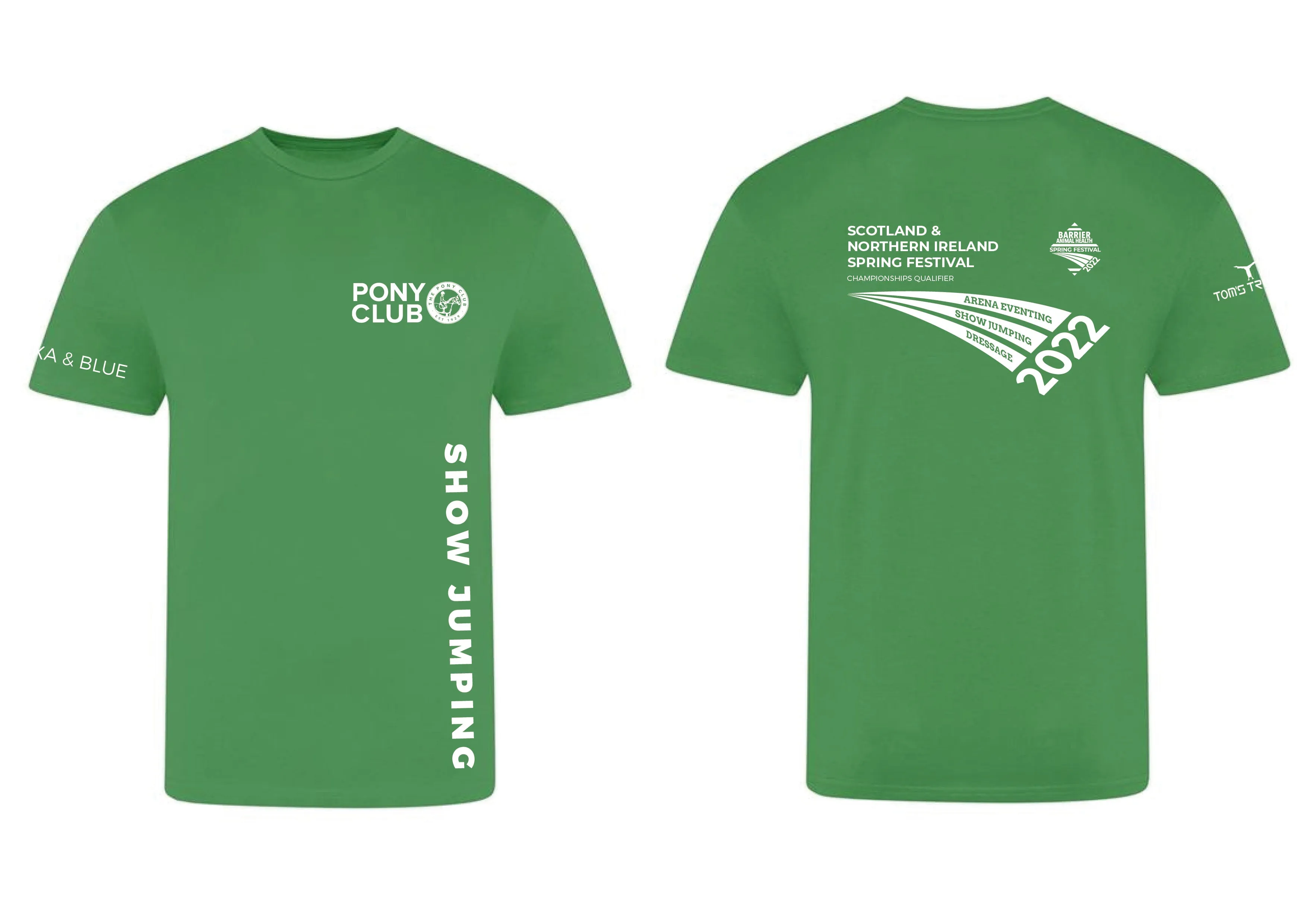Area Pony Club Spring 2022 Show Jumping T- Shirt