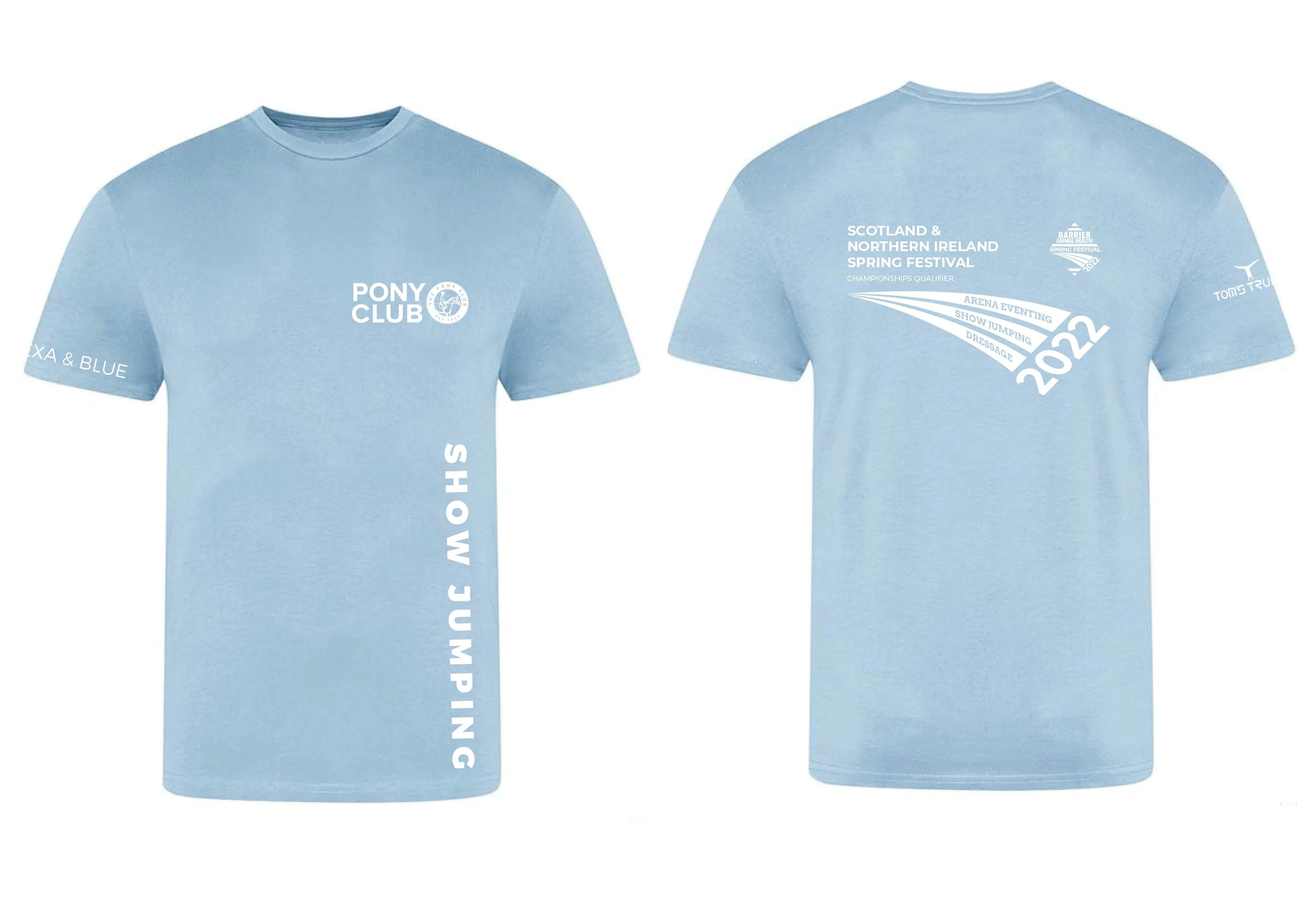 Area Pony Club Spring 2022 Show Jumping T- Shirt
