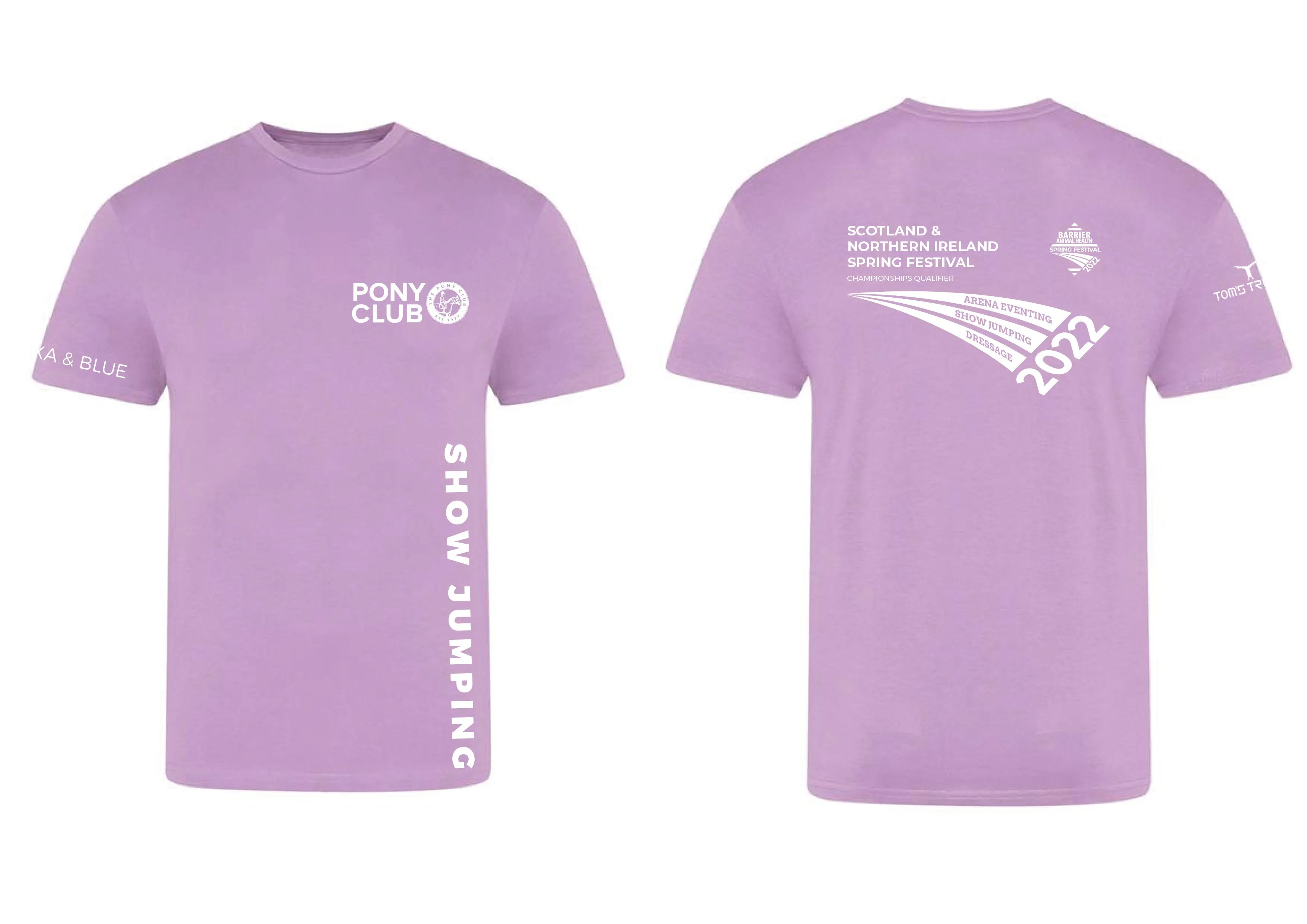 Area Pony Club Spring 2022 Show Jumping T- Shirt