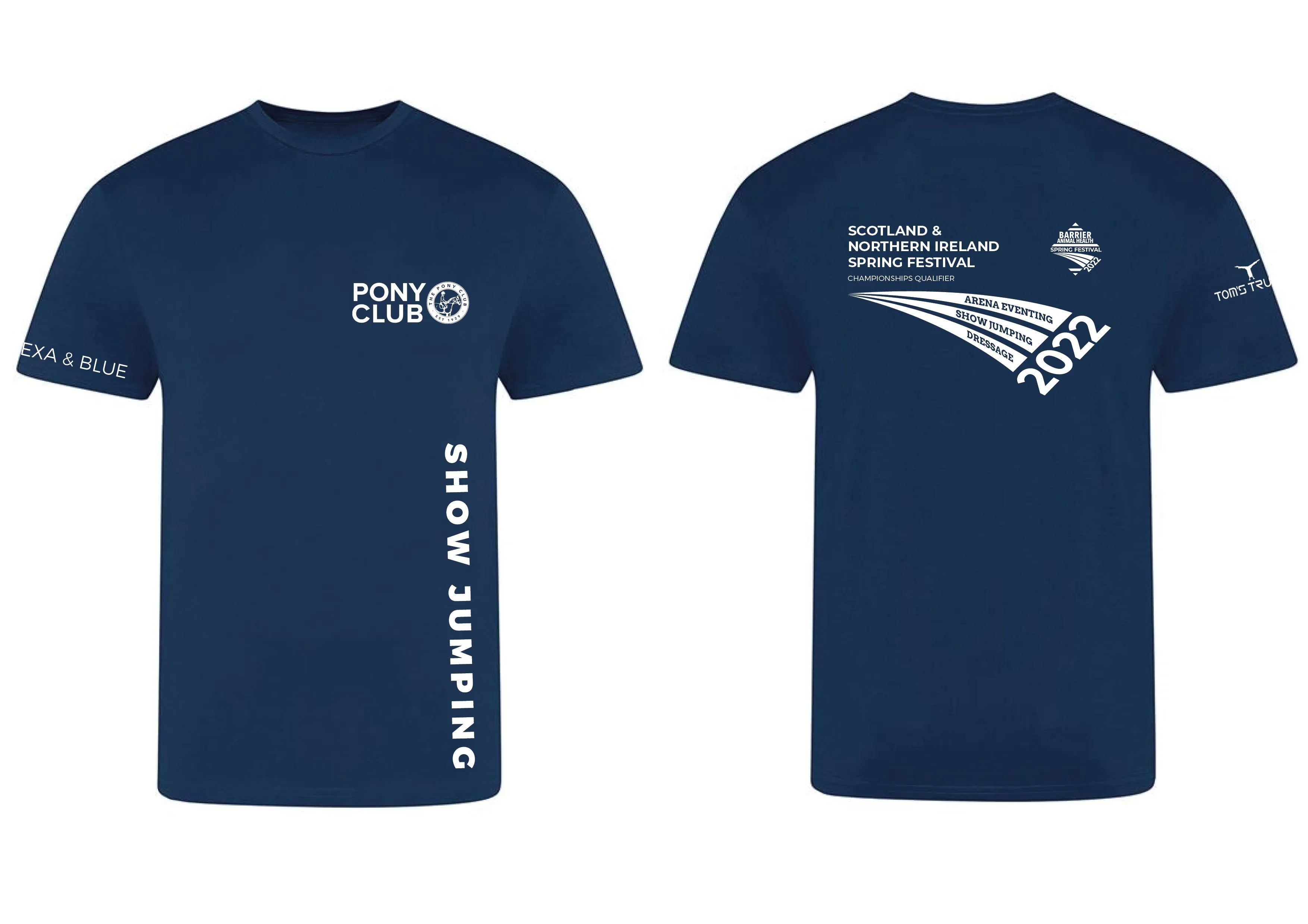 Area Pony Club Spring 2022 Show Jumping T- Shirt