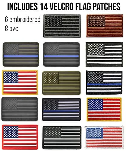 ASA Techmed Emergency Survival Kit 50 Pc Survival Gear Tactical IFAK First Aid Kit for Camping Adventures SOS Emergency Flashlight Pen Paracord Bracelet Fishing Kit Compass with Molle Pouch