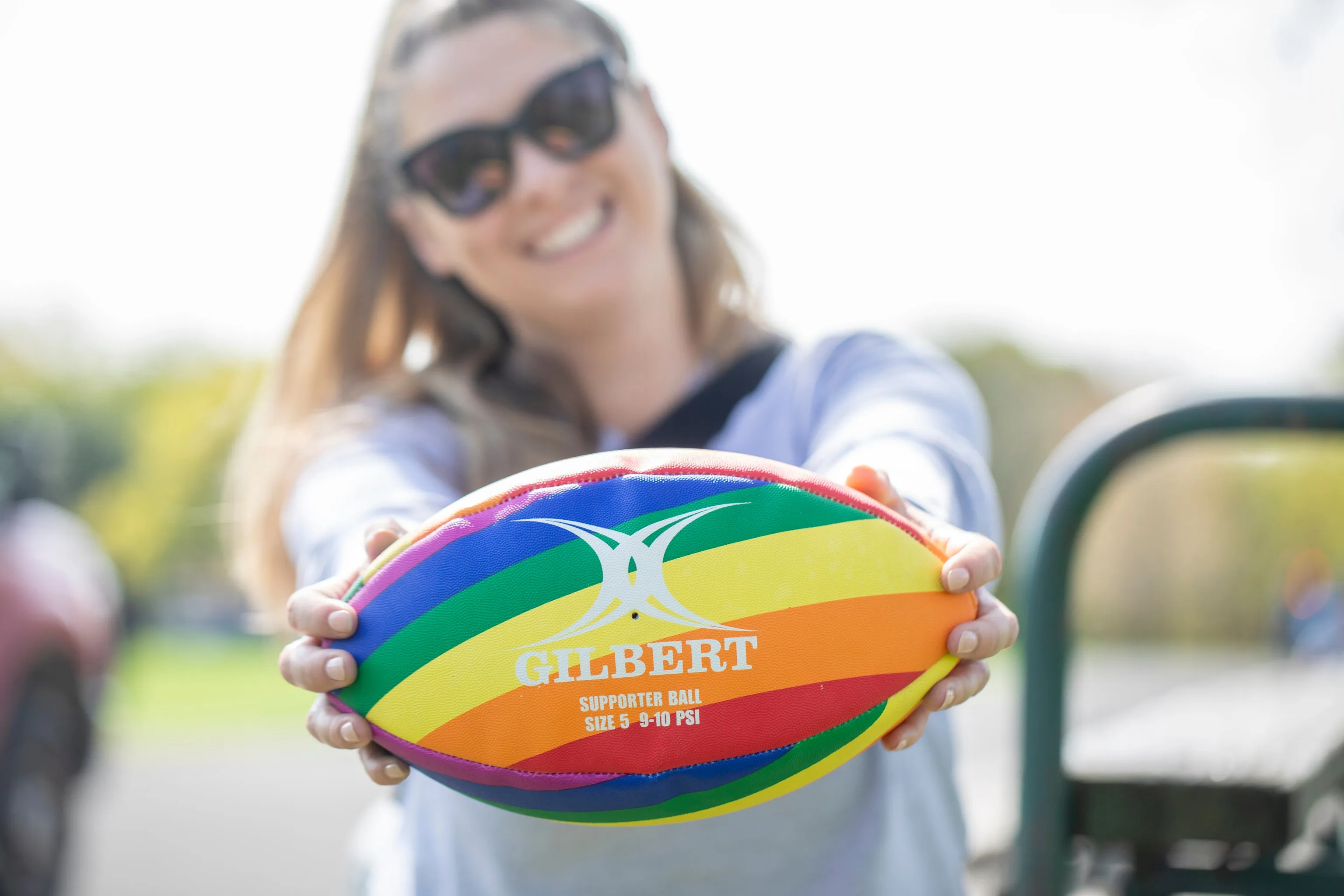 Ball Supporter Rainbow Pride sz5