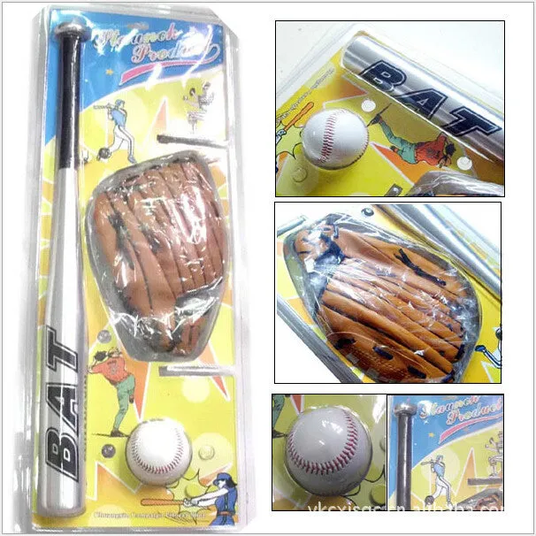 Baseball set - 1 Ball, 1 Bat, 1 Glove (Kids Size)