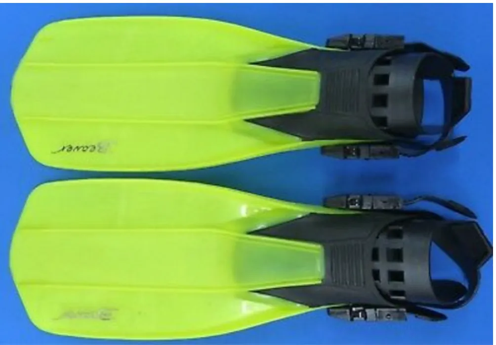 Beaver Velocity Open Heel Fins- Med/Lge