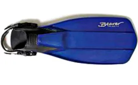 Beaver Velocity Open Heel Fins- Med/Lge