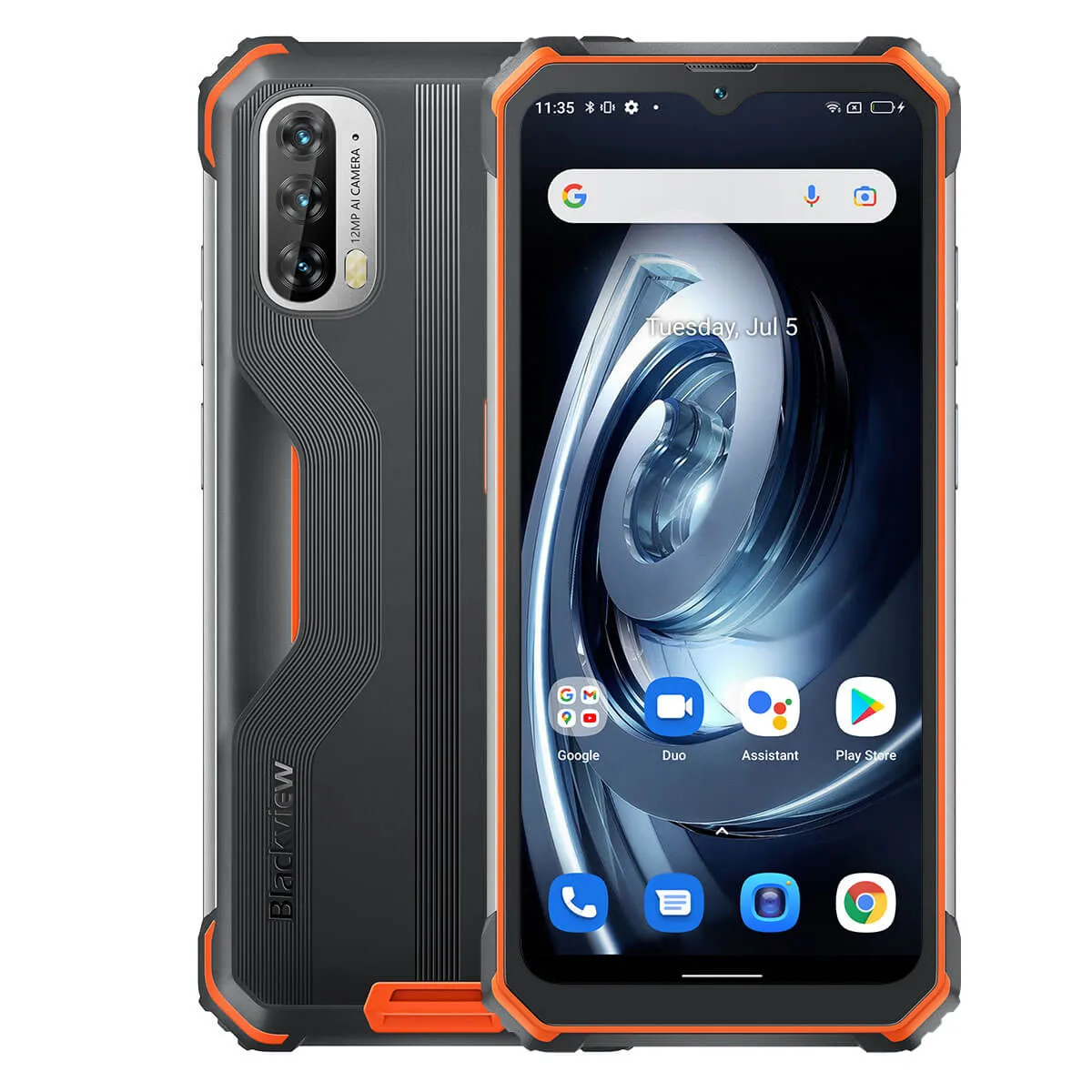 Blackview BV7100 13000 mAh 6.58" 6 128GB 4G Ruggedized Big Battery Phone