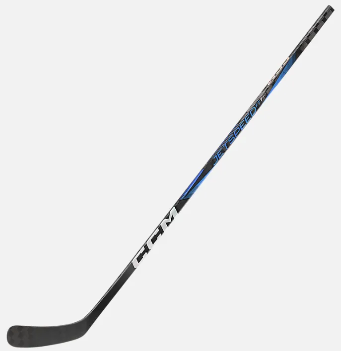 BLUE CCM Jetspeed FT7 Pro Intermediate Hockey Stick