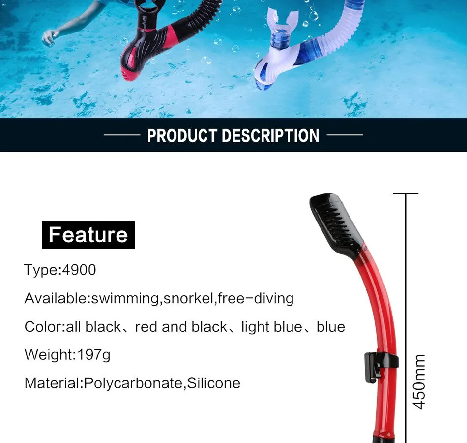 COPOZZ Scuba Diving Snorkel