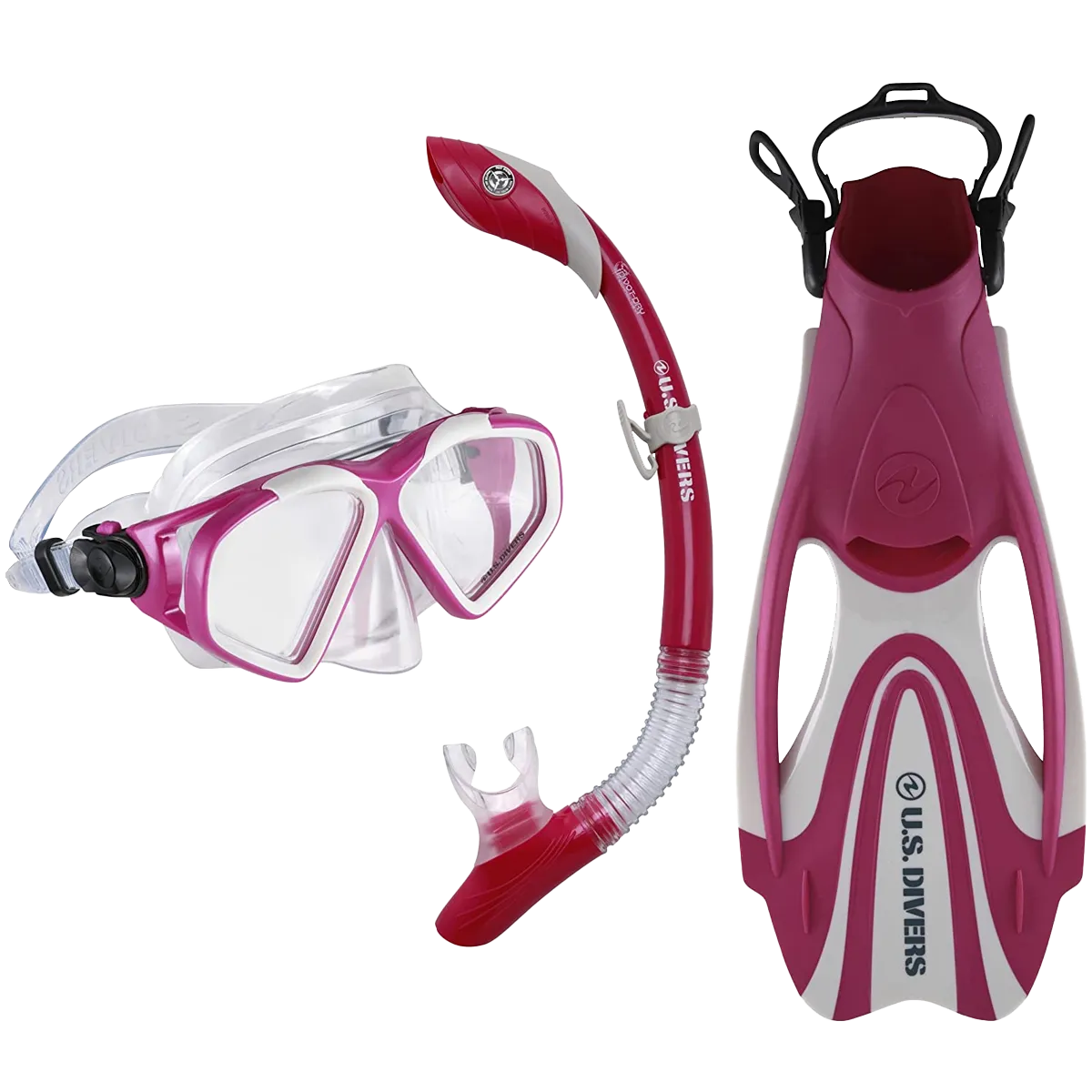 Cozumel TX Island Dry Snorkel & Proflex FX Set