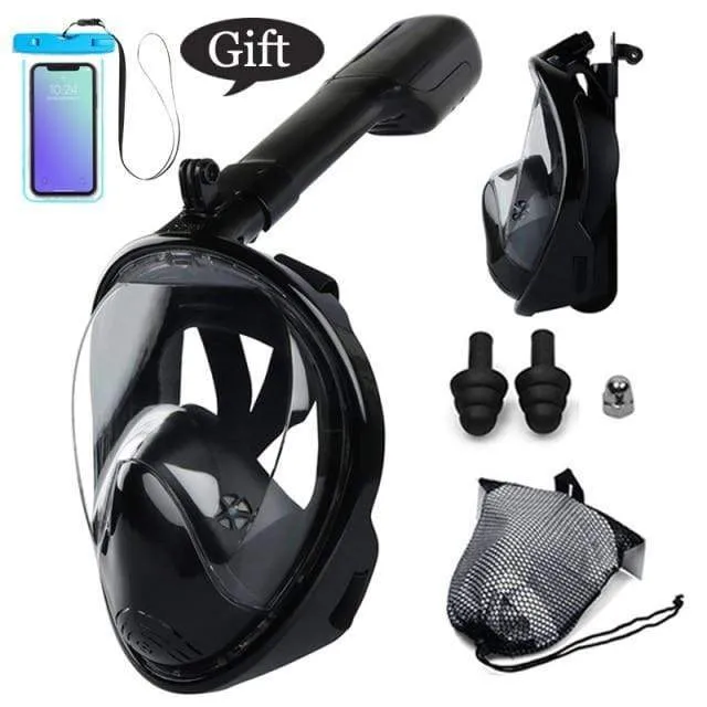 CSG Anti Fog Face Mask Snorkel Set