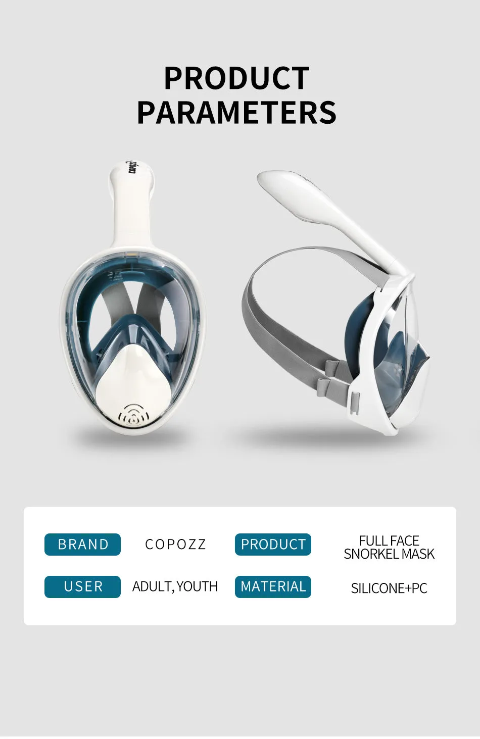 Full Face Snorkel Mask