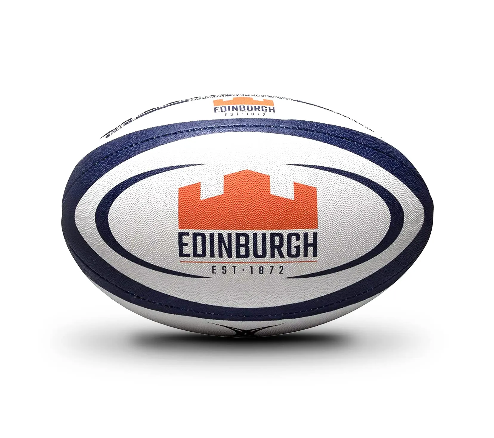 Gilbert Edinburgh Replica Rugby Ball, Size 5