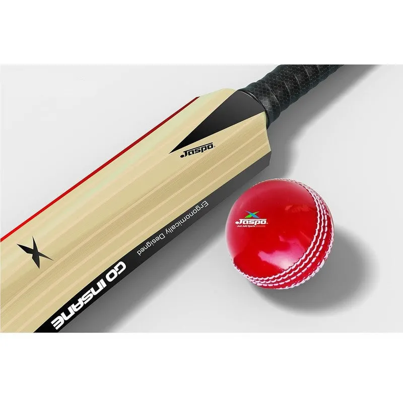 Jaspo Hybrid Composite Hard Plastic Cricket Bat (Bat with a Ball) Size 5 | (PU Filled Inside) | 12  Years
