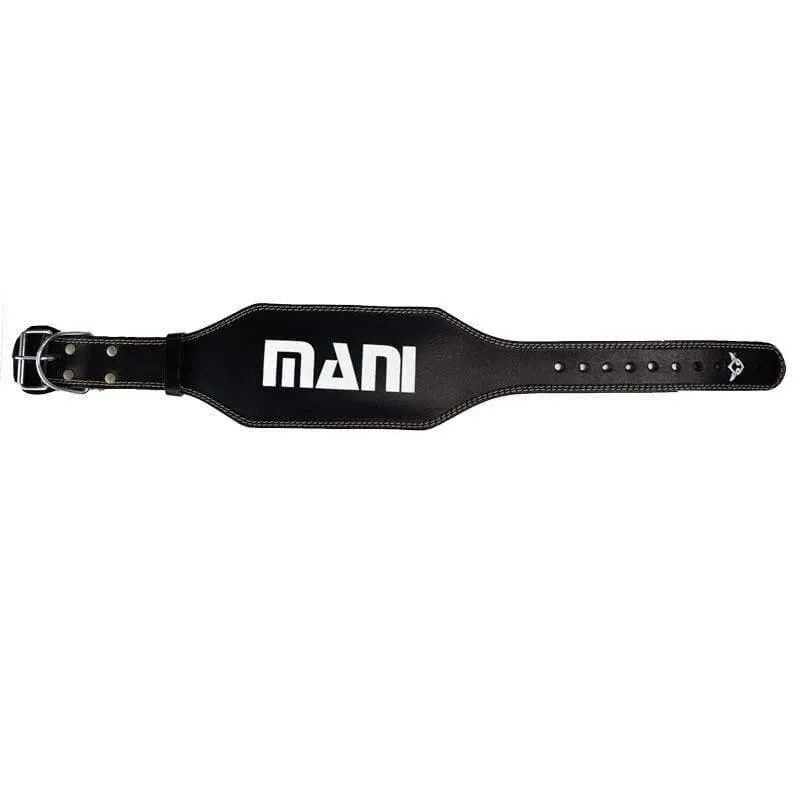 Leather 6" Weight Training Belt