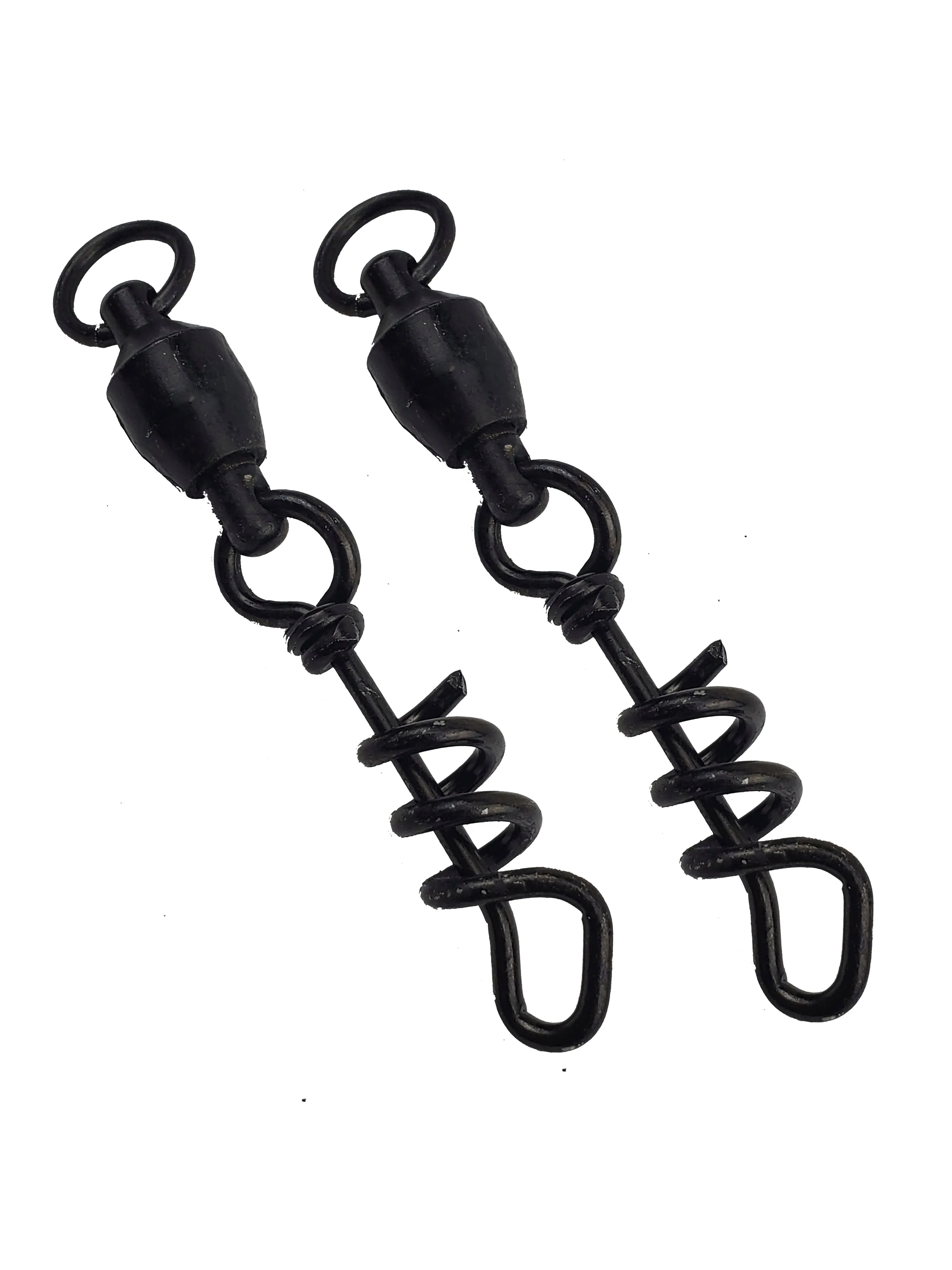 Lobo Lures 350lb Quick Release Heavy Duty Ball Bearing Dredge Corkscrew Swivel