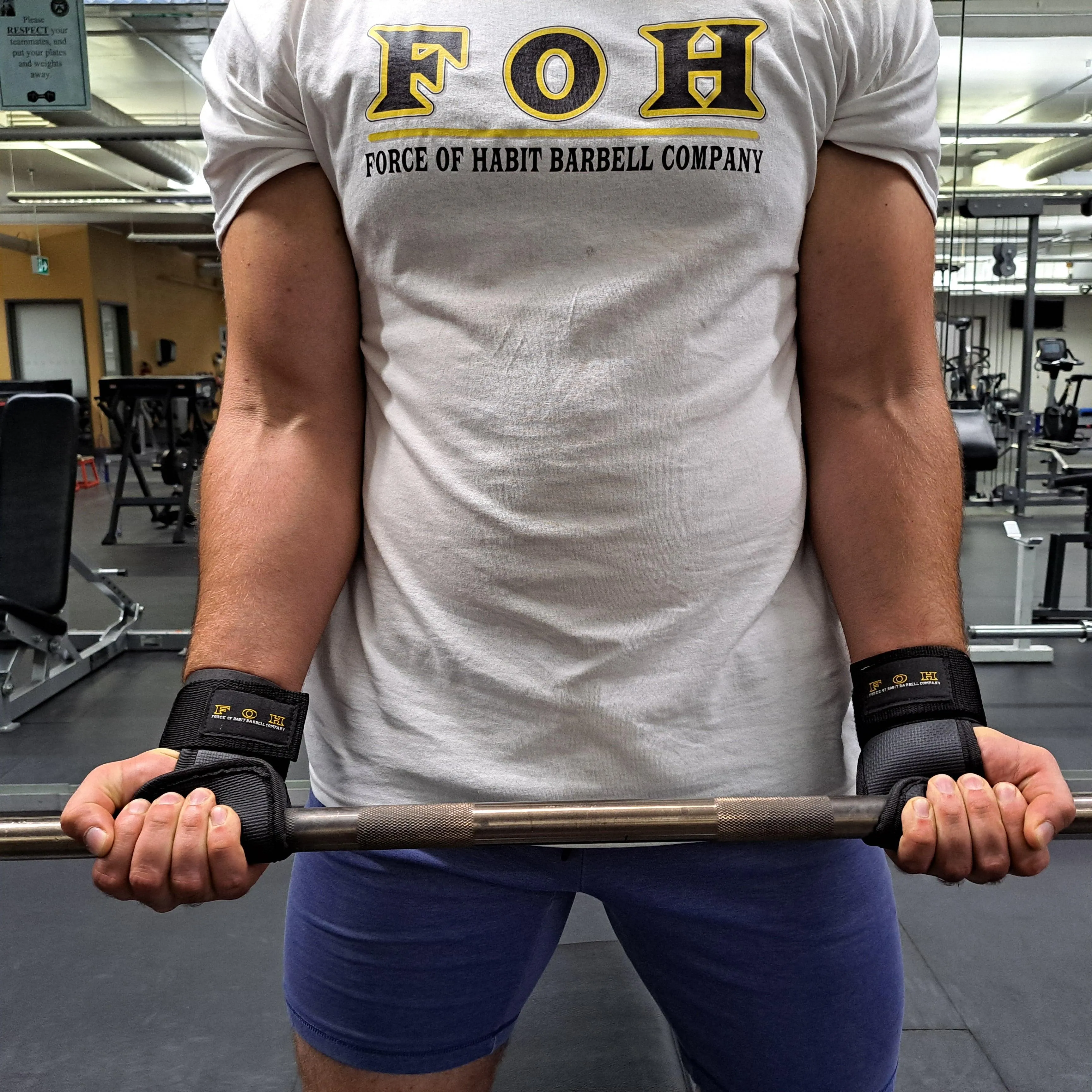 Neoprene Grip Straps for Weightlifting – Sold in Pairs