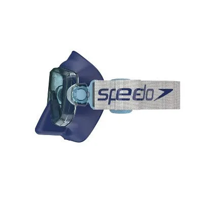 New - Speedo Adult Travel Snorkel Mask Set - Navy