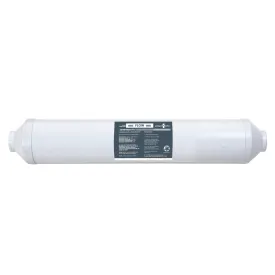 Penguin Water 2" X 10" In-line Granular Activated Coconut Shell Carbon Filter With 1/4" FPT