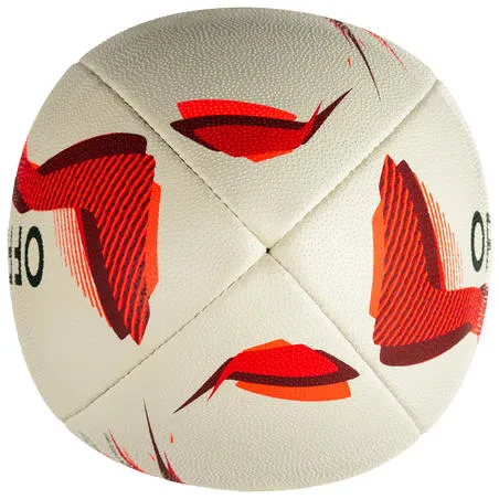 R500 size 5 rugby ball - red