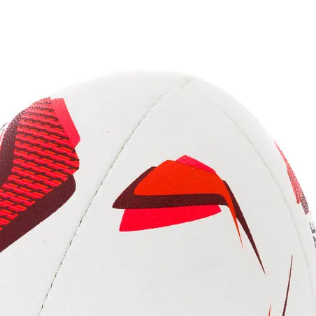 R500 size 5 rugby ball - red
