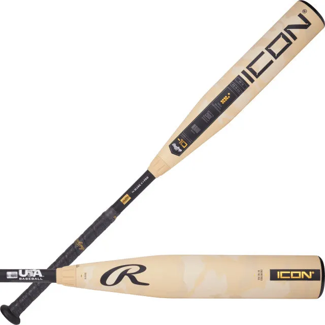 Rawlings -10 Icon USA Baseball Bat