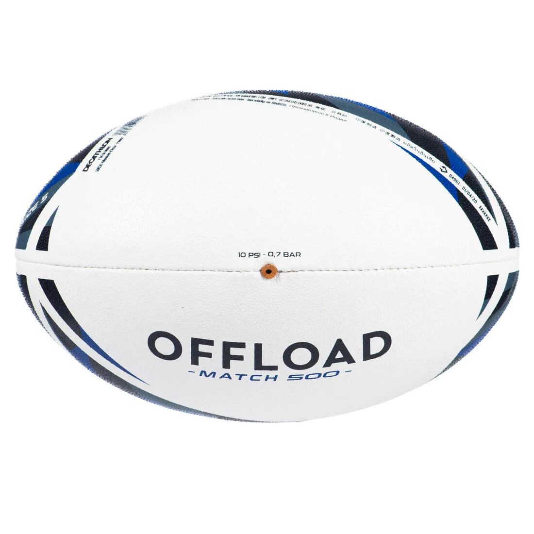 Rugby Ball R500 Match Size 5 - Blue