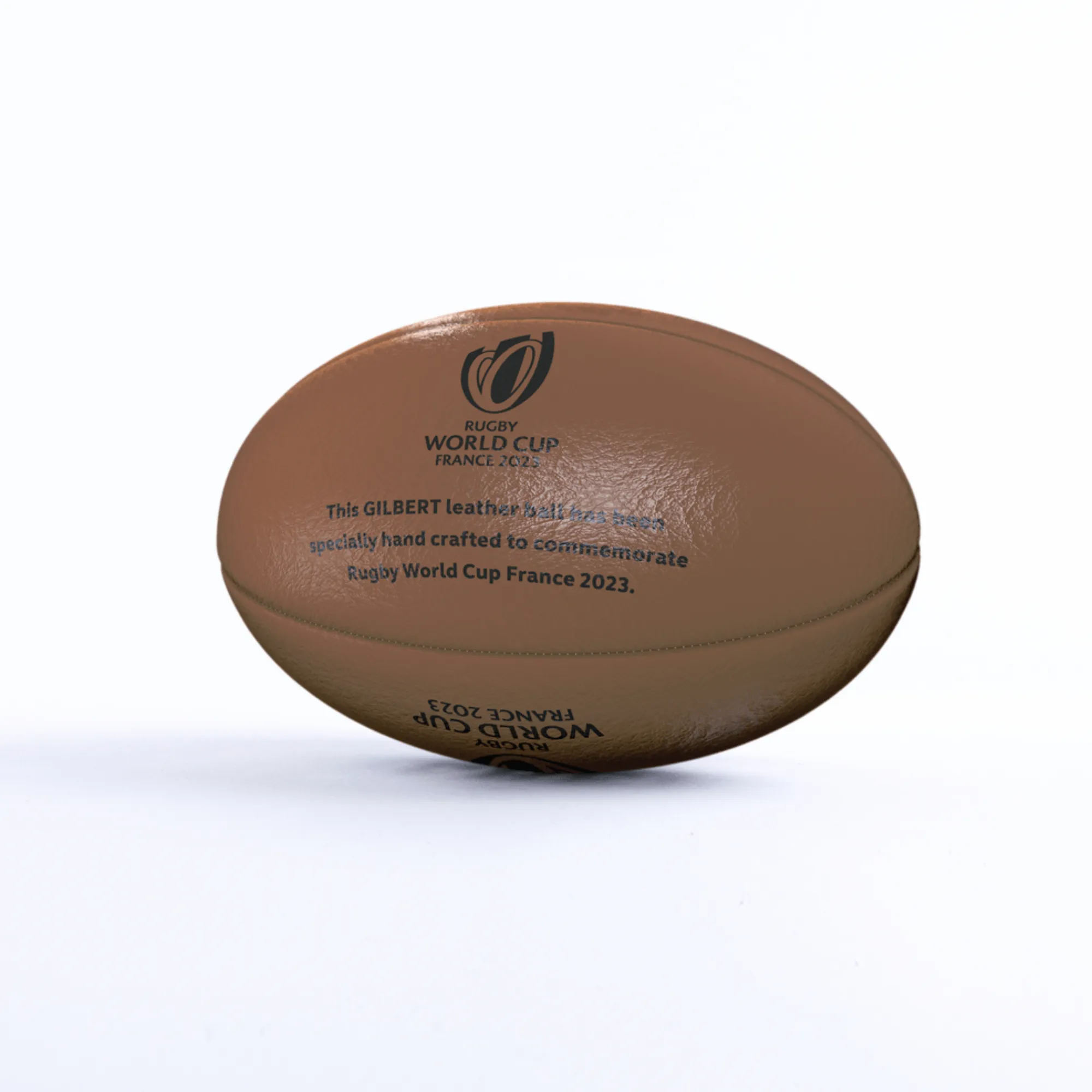 Rugby World Cup 23 Vintage Leather Ball by Gilbert