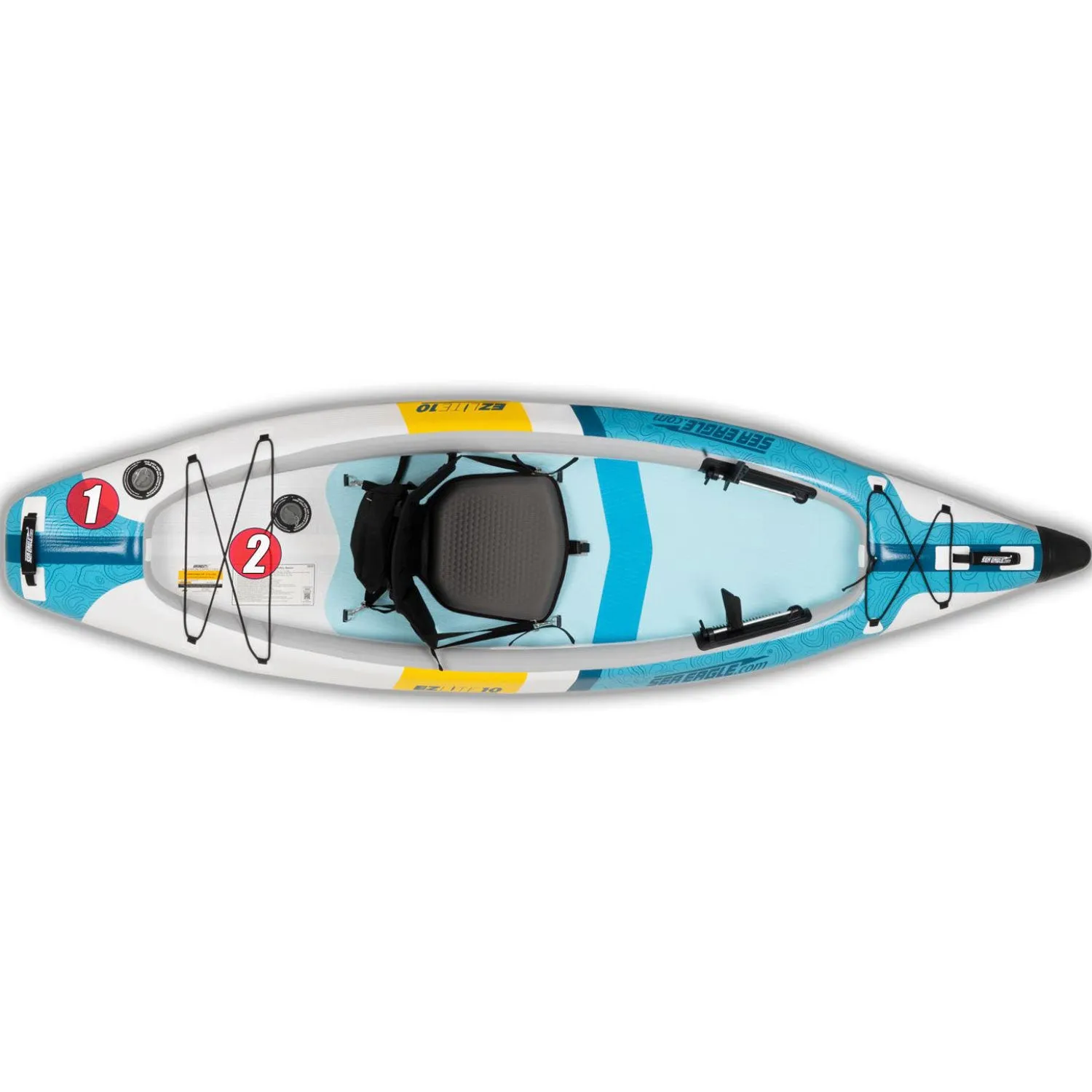 Sea Eagle EZLite 10 Deluxe Inflatable Kayak Package