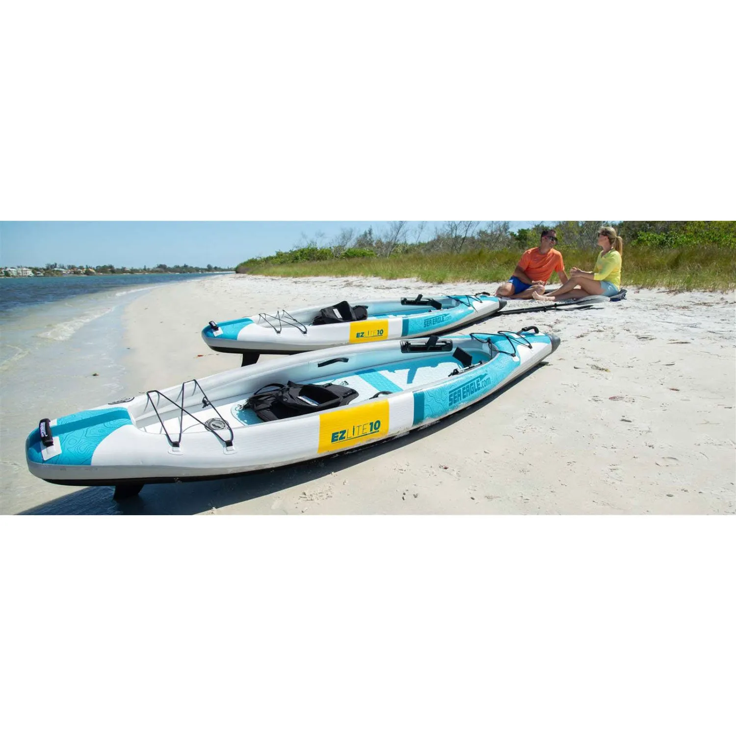 Sea Eagle EZLite 10 Deluxe Inflatable Kayak Package