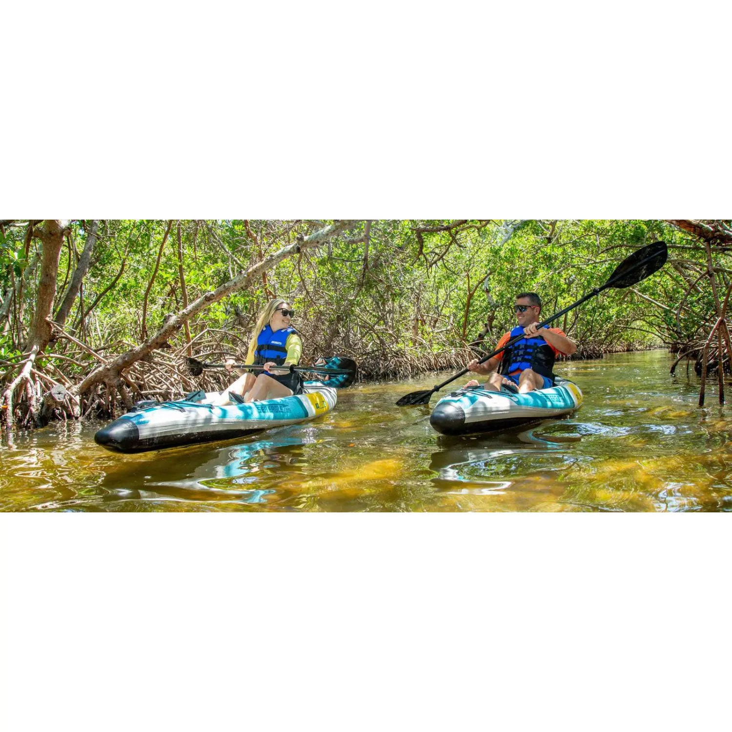 Sea Eagle EZLite 10 Deluxe Inflatable Kayak Package