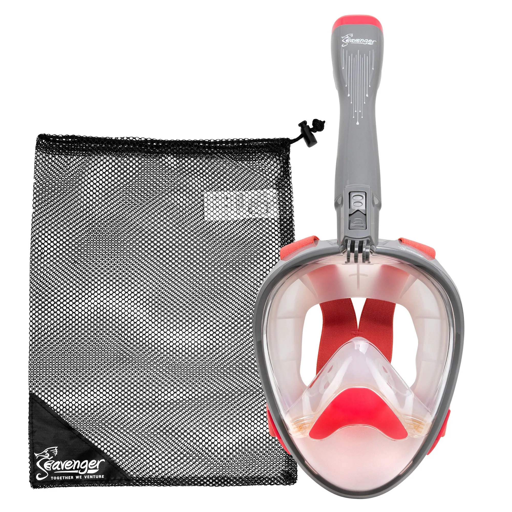 Seavenger Nautilus Full Face Mask  - Coral