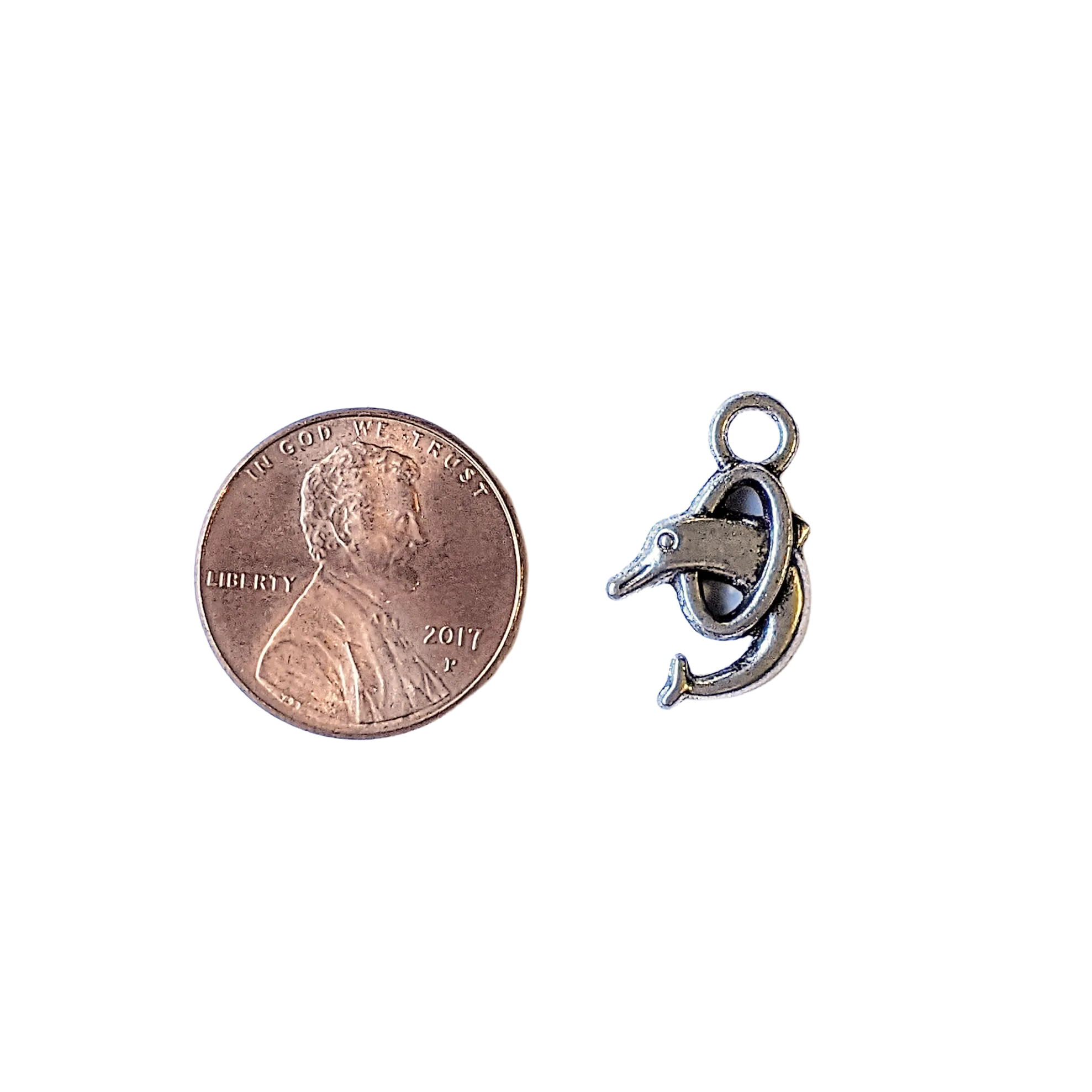 Silver Dolphin Charm 2