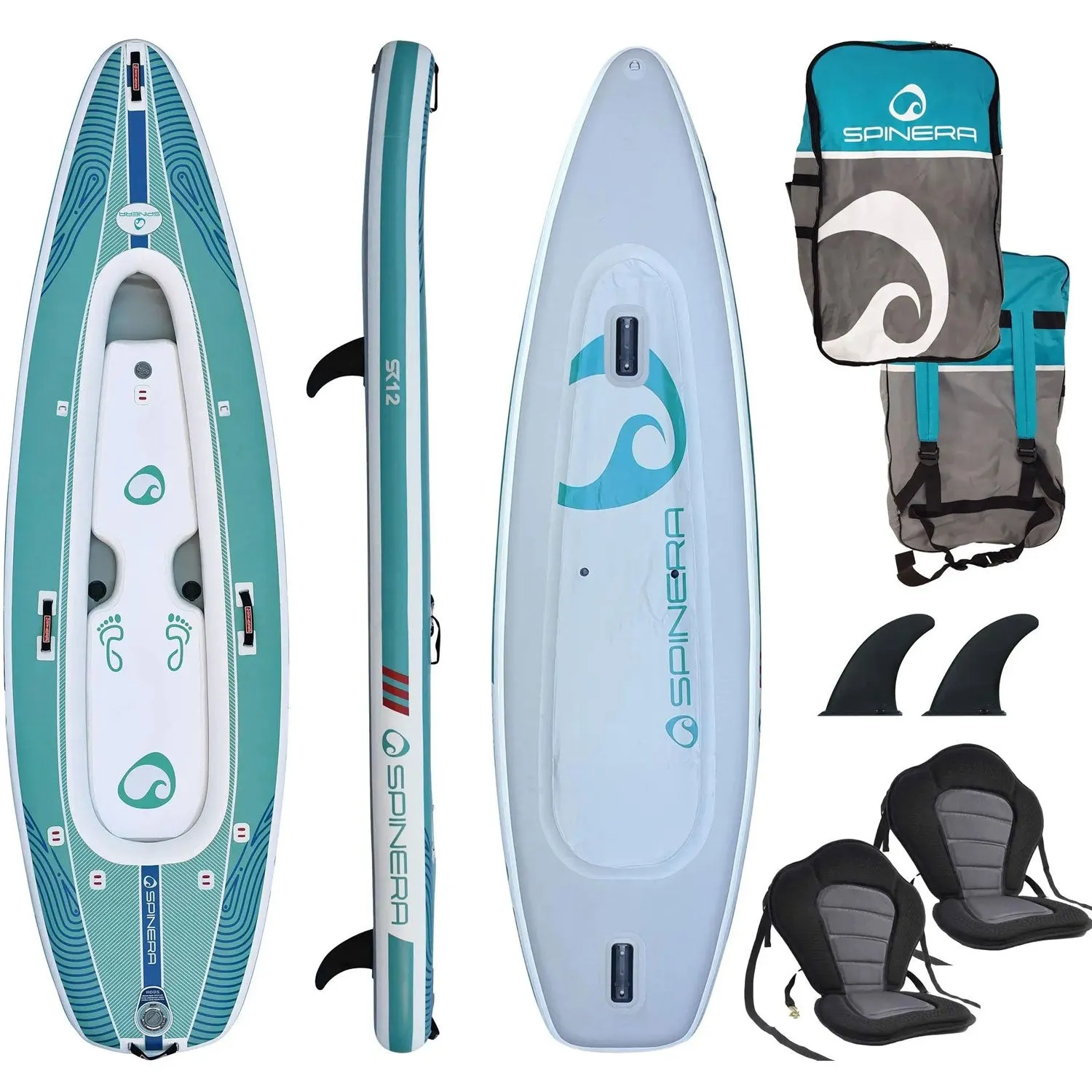 Spinera SUP-Kayak 12 Inflatable Kayak/Stand-Up Paddle Board