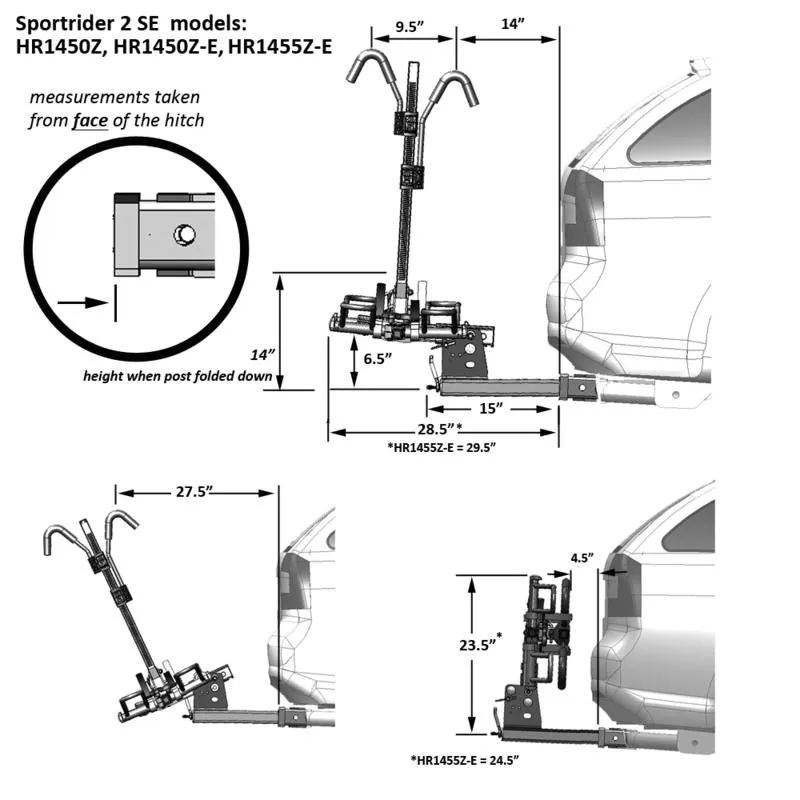 Sport Rider for Electric Bikes (1-1/4")